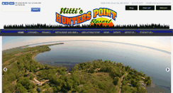 Desktop Screenshot of hunterspointresort.com